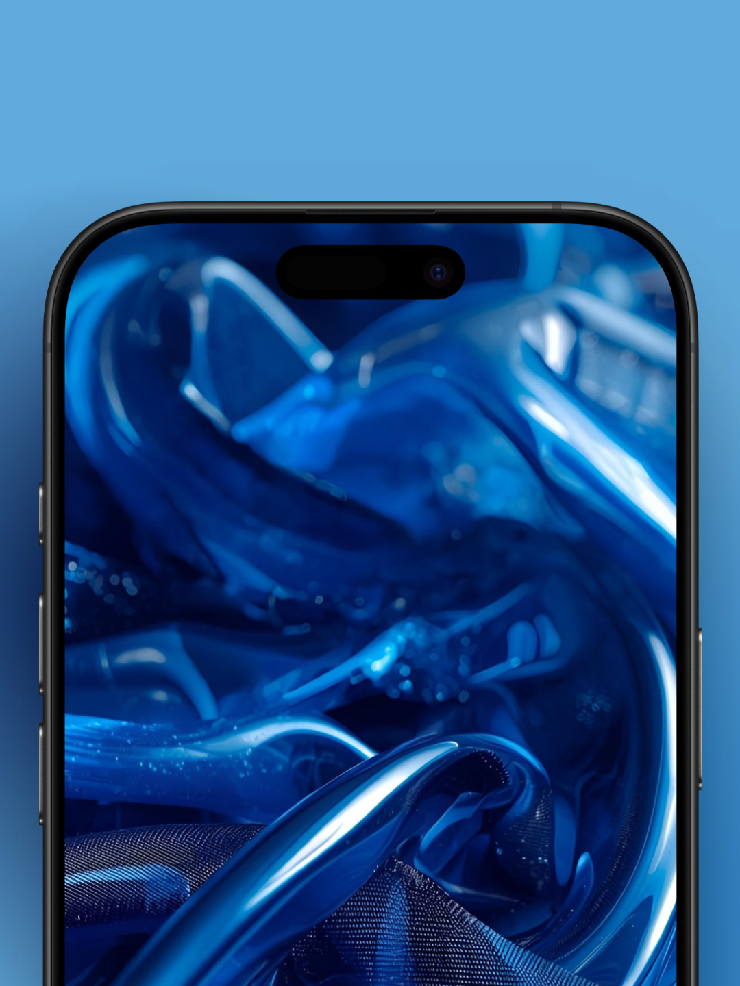Blue Liquid Wallpaper HD