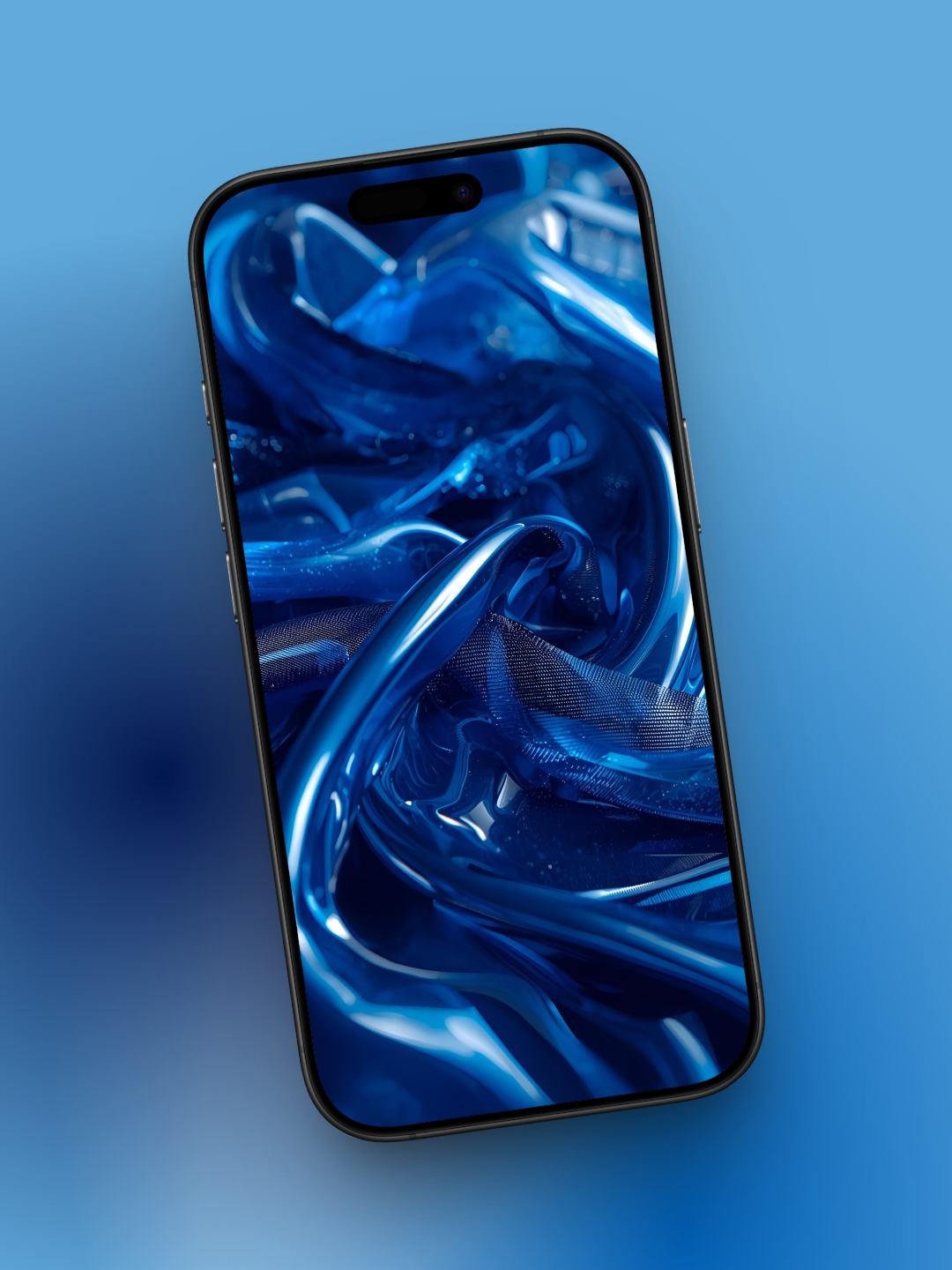 Blue Liquid Wallpaper HD