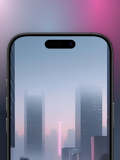 Imagen zoom arriba de ciudad oscura futurista basado en cómo sería el mes de noviembre en el año 3000 con rascacielos de ventanales negros con luces neon y reflejos de un dia lluvioso con suelo oscuro y reflejos de rascacielos y neon.