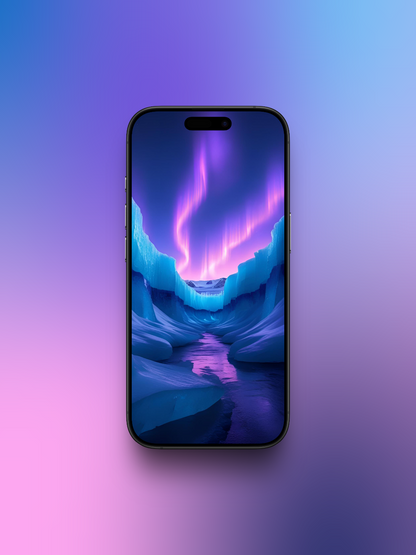 Glaciar Futurista | Wallpaper